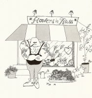 "Flowers by Russ" 